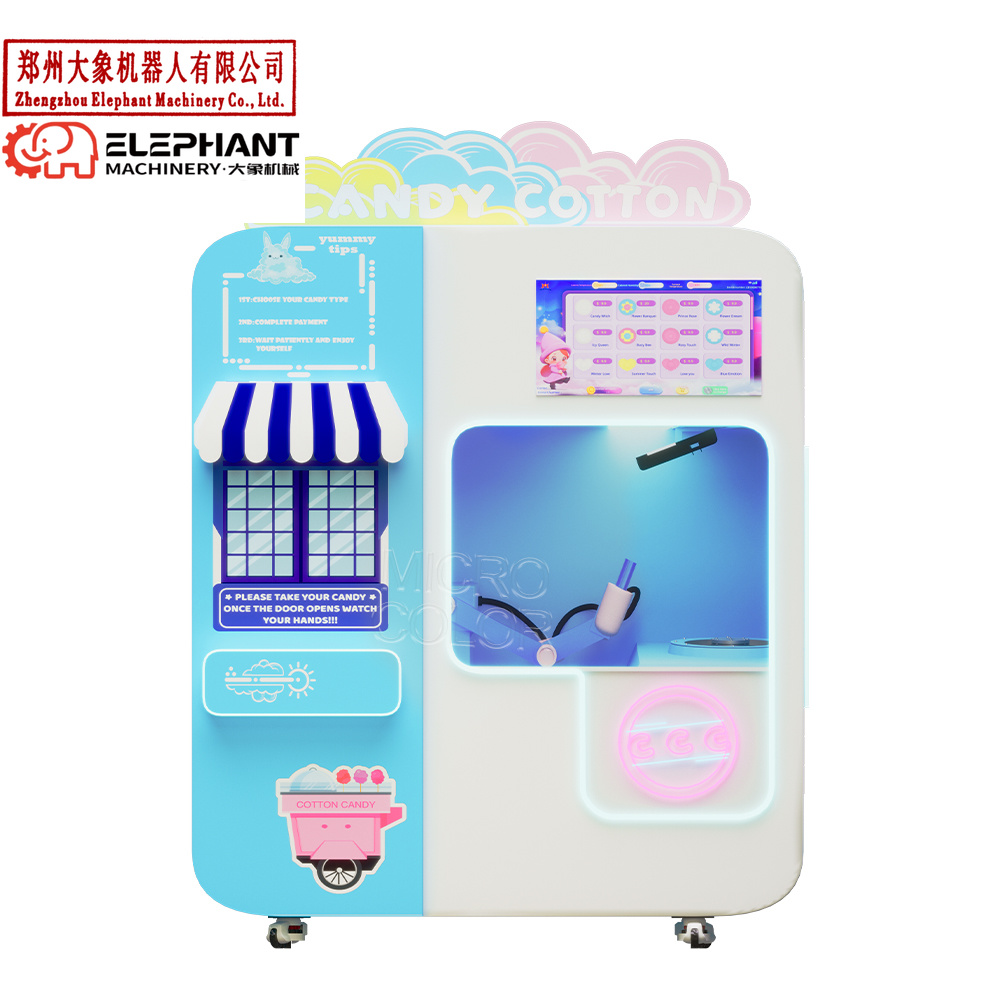 Candy Floss Machine Commercial - Máquina Expendedora de Algodón de Azúcar