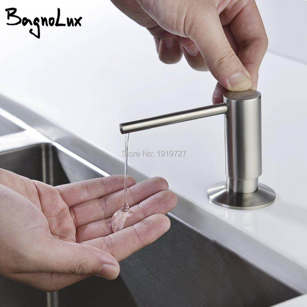 Commercial Quality Kitchen Faucet - Dispensador de Loción Moderno en Níquel