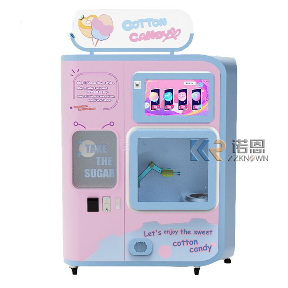Candy Floss Machine Commercial - Máquina Expendedora Automática de Algodón de