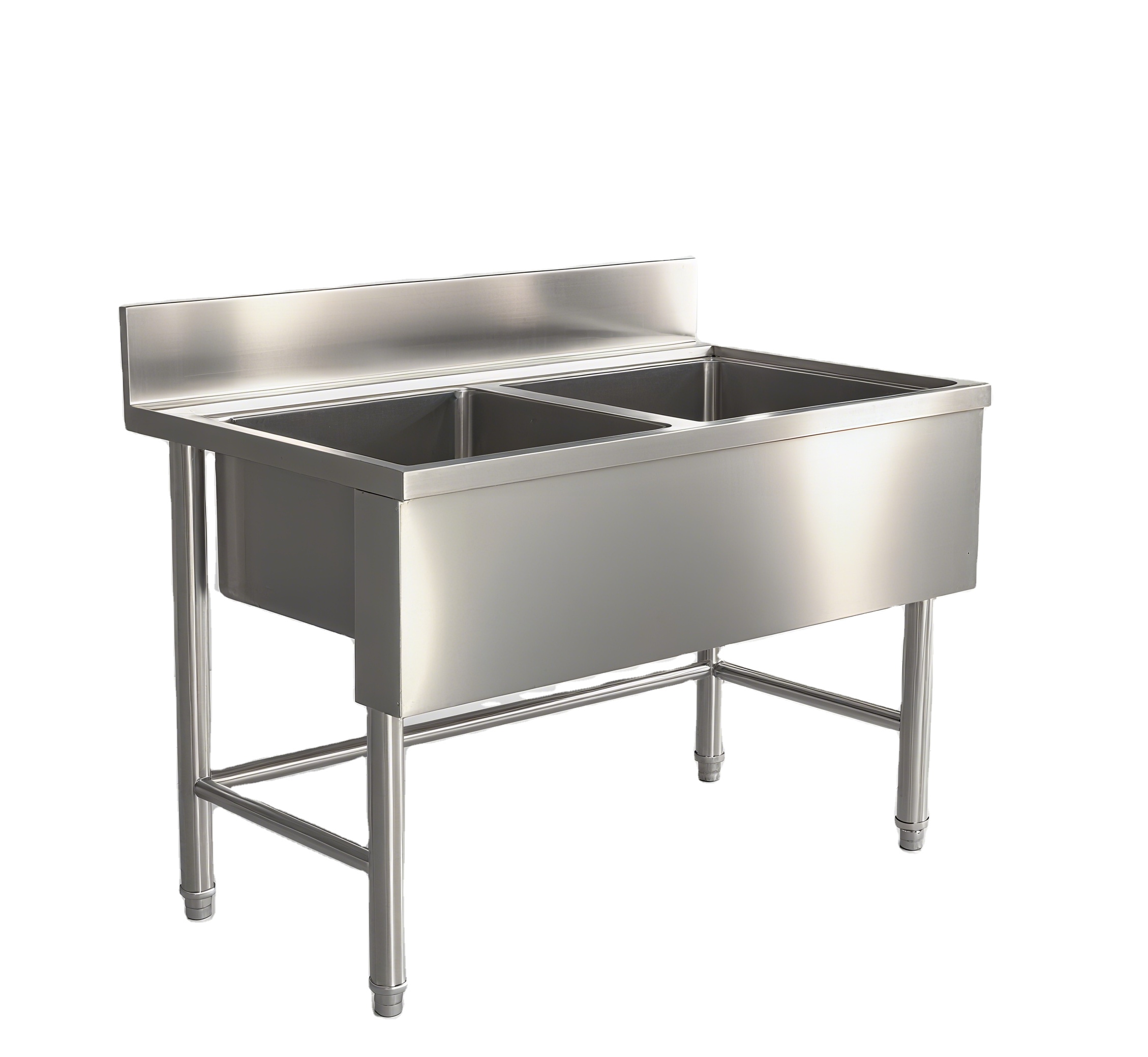Commercial Kitchen Tables - Fregadero de Acero Inoxidable de Doble