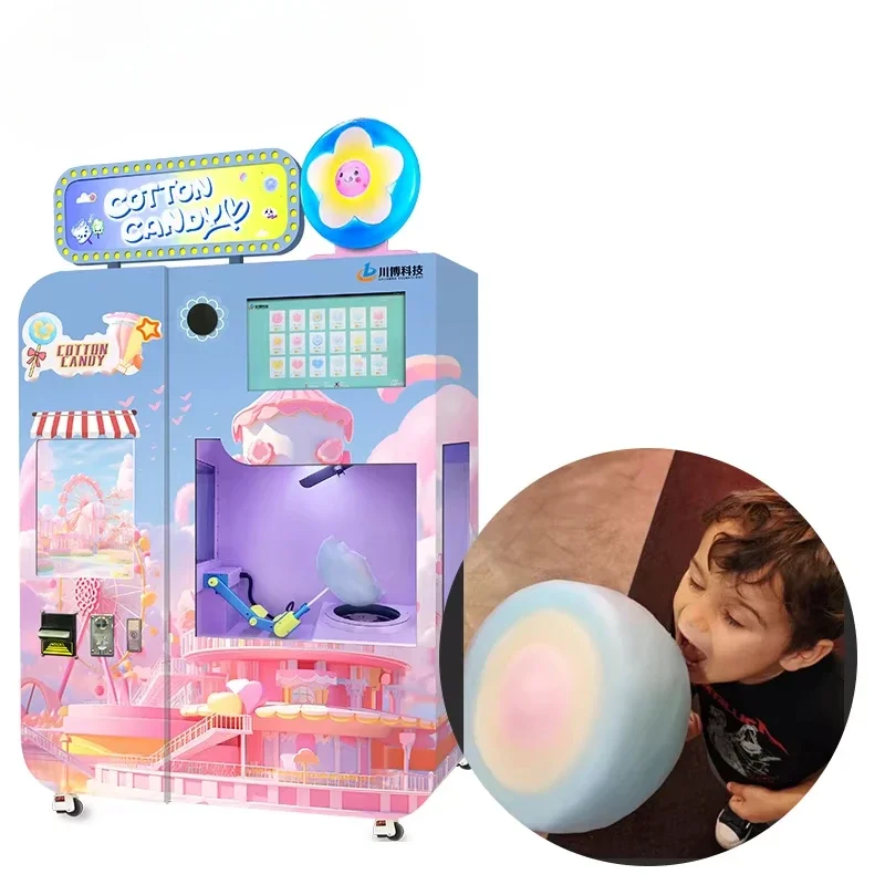 Máquina Expendedora de Algodón - Candy Floss Machine Commercial reseña y precio