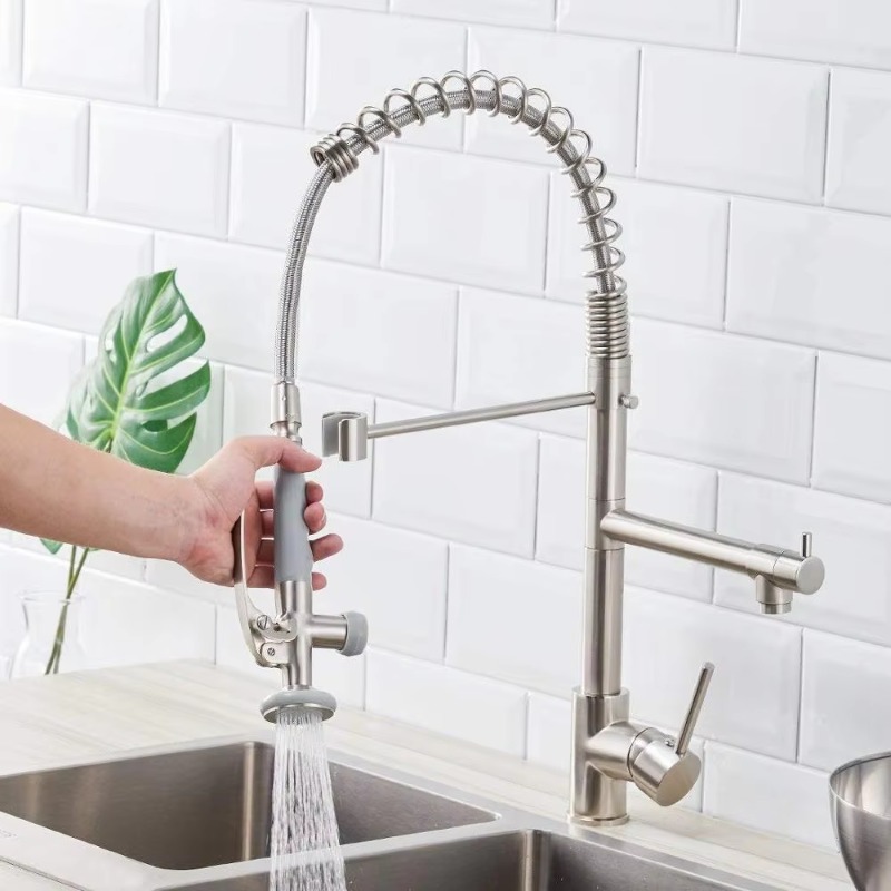 Grifo de fregadero de cocina,  - Commercial Quality Kitchen Faucet reseña y precio