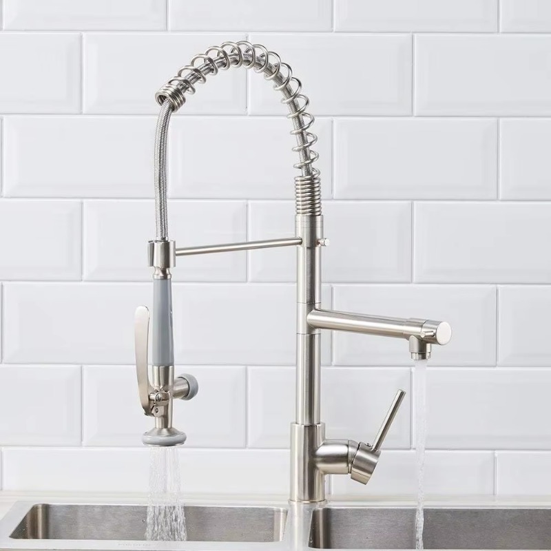 Grifo de fregadero de cocina,  - Commercial Quality Kitchen Faucet reseña y precio