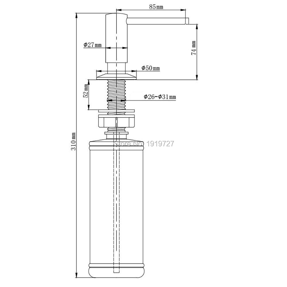 Dispensador de Loción Moderno  - Commercial Quality Kitchen Faucet reseña y precio