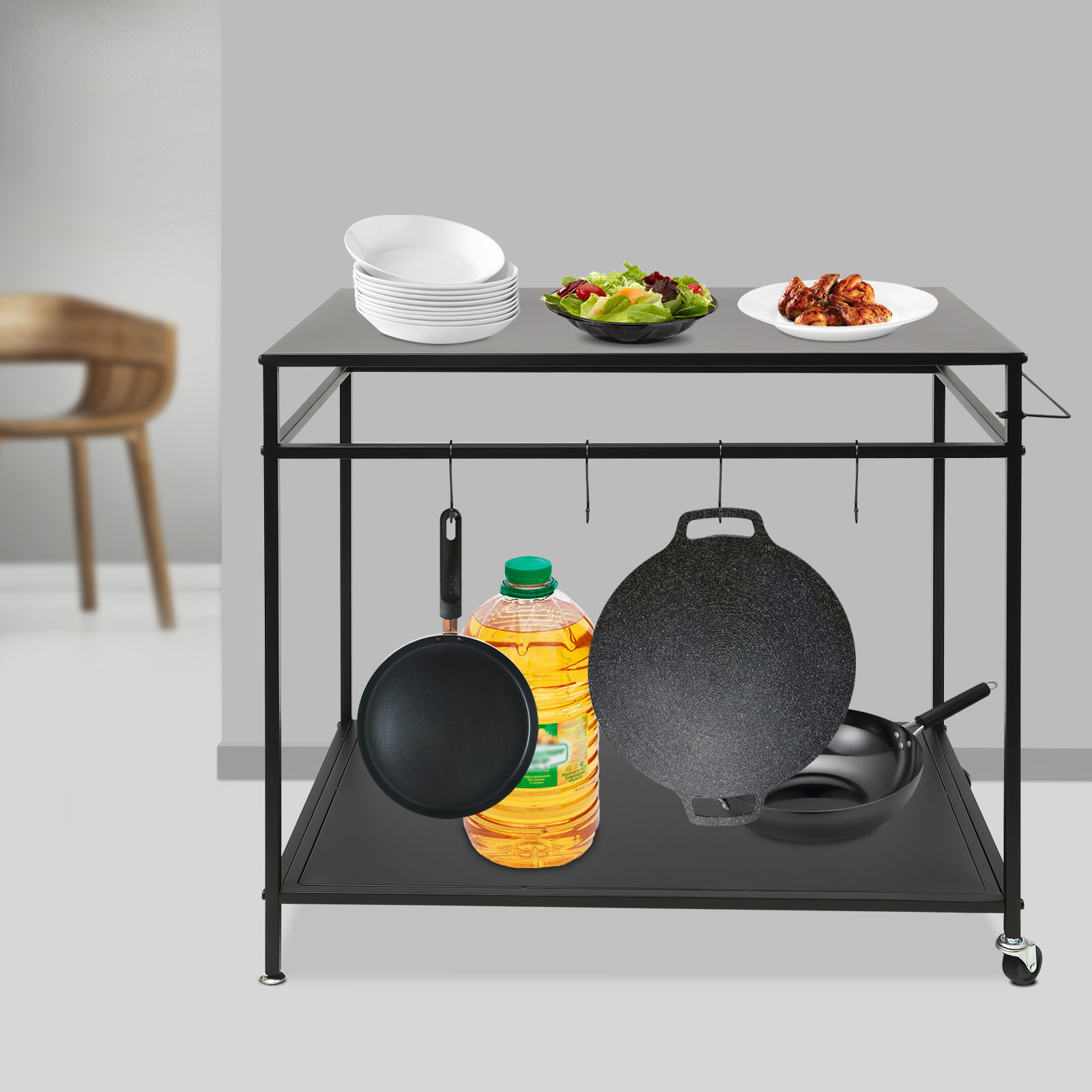 Mesa de Cocina Móvil de Dos Ni - Commercial Kitchen Tables reseña y precio