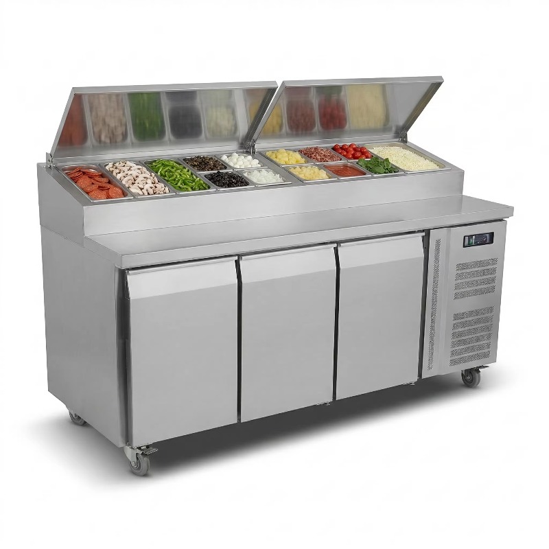 Refrigerador de mostrador OEM  - Commercial Kitchen Tables reseña y precio