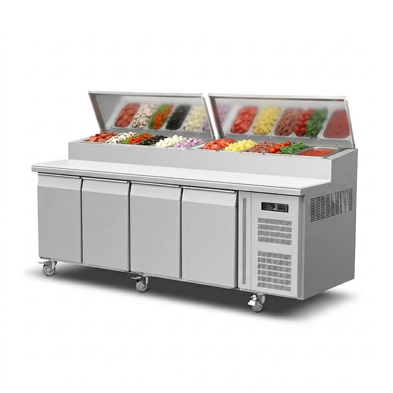 Refrigerador de mostrador OEM  - Commercial Kitchen Tables reseña y precio
