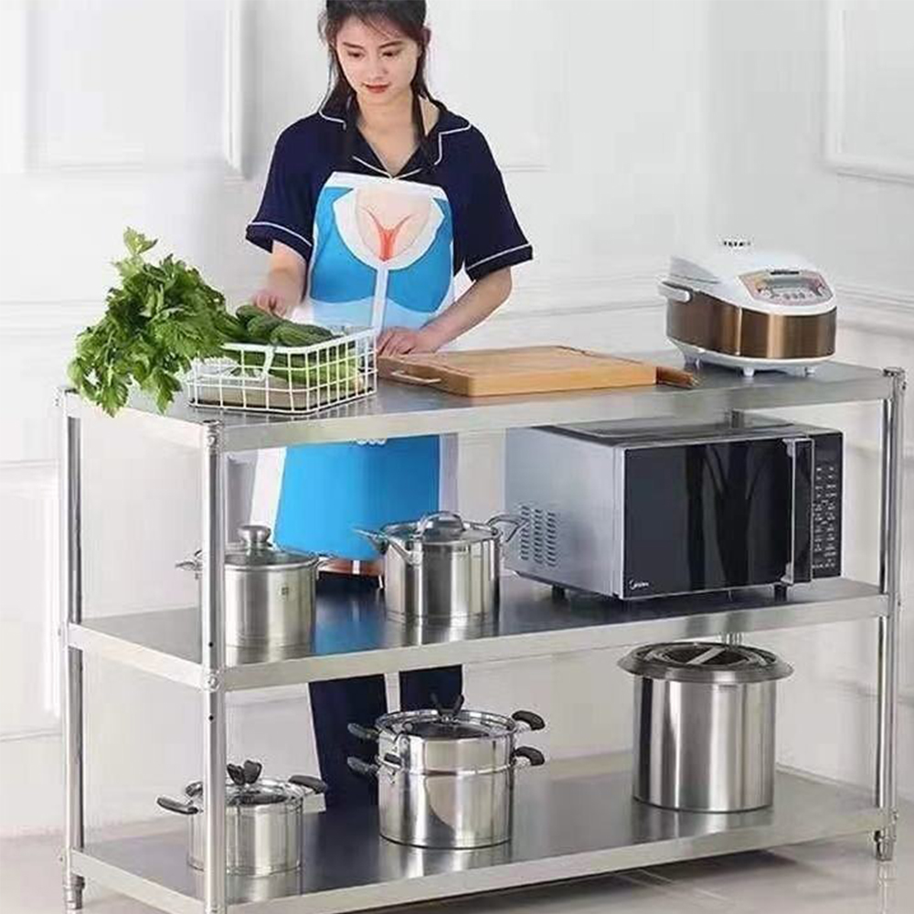 Estante de acero inoxidable, e - Commercial Kitchen Tables reseña y precio