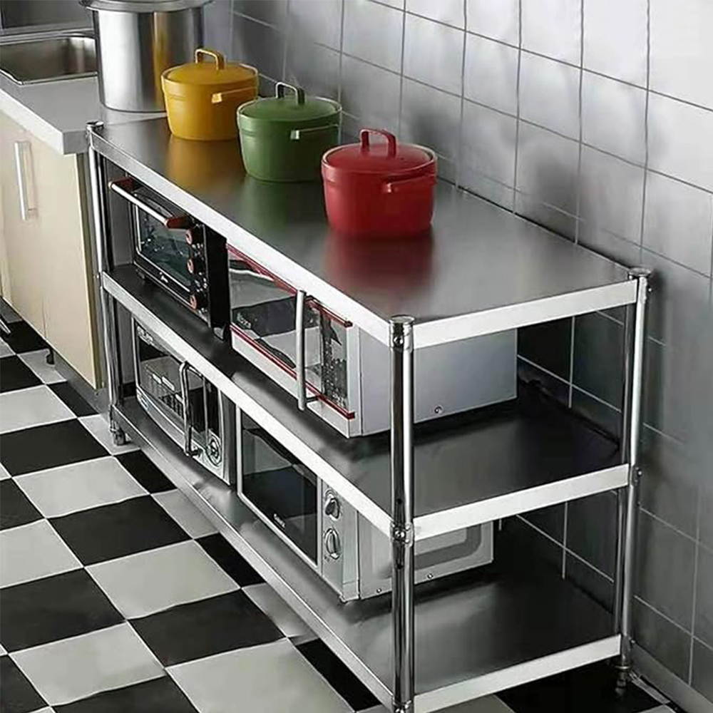 Estante de acero inoxidable, e - Commercial Kitchen Tables reseña y precio