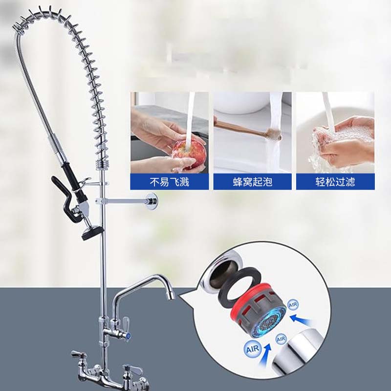 Grifo de cocina comercial de d - Commercial Quality Kitchen Faucet reseña y precio