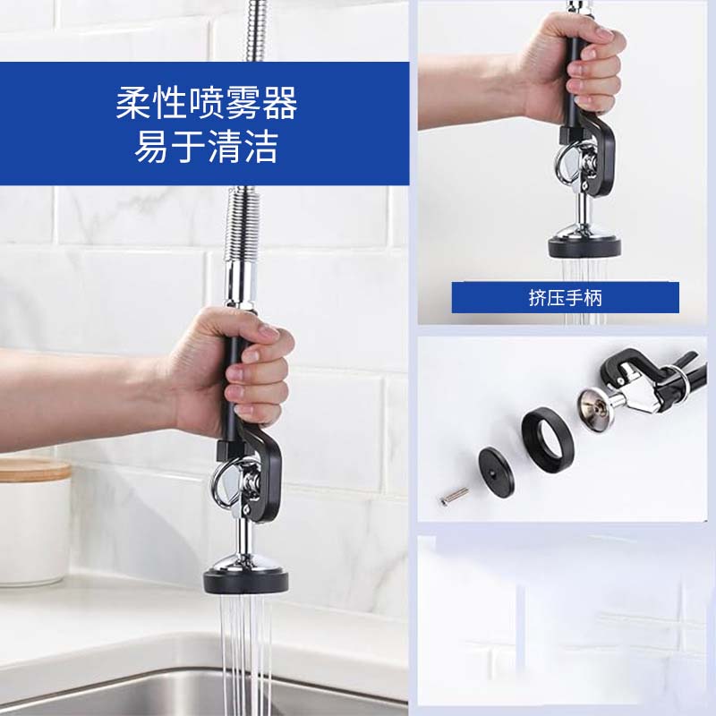 Grifo de cocina comercial de d - Commercial Quality Kitchen Faucet reseña y precio