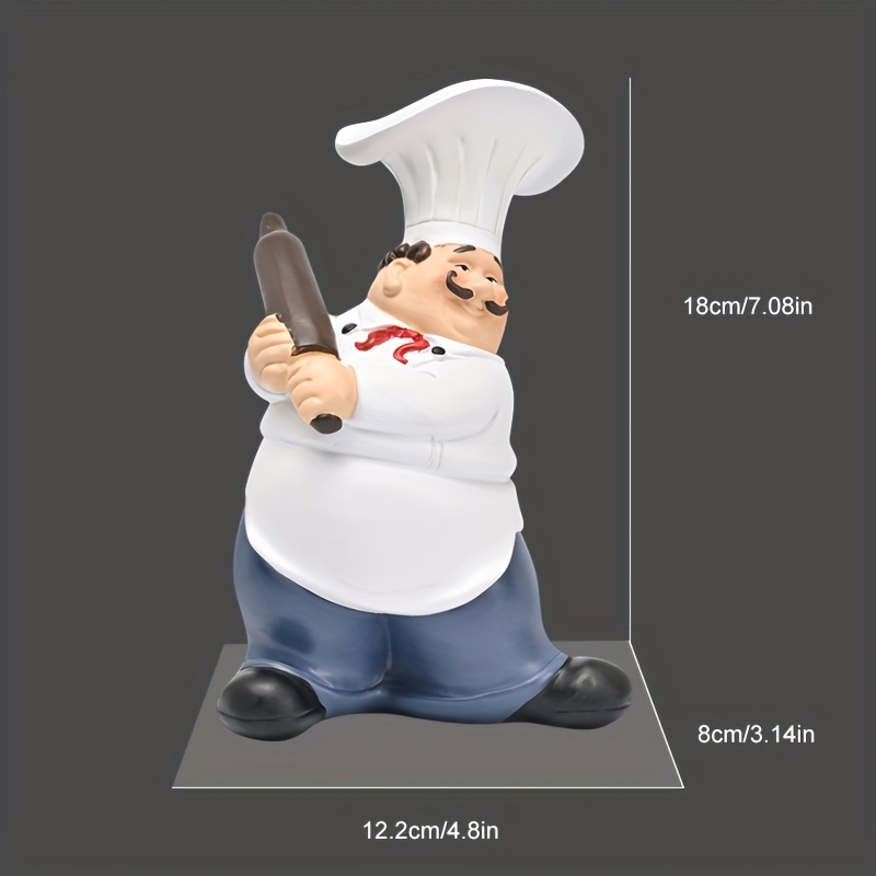 Estatua de resina de Chef con  - Commercial Kitchen Tables reseña y precio