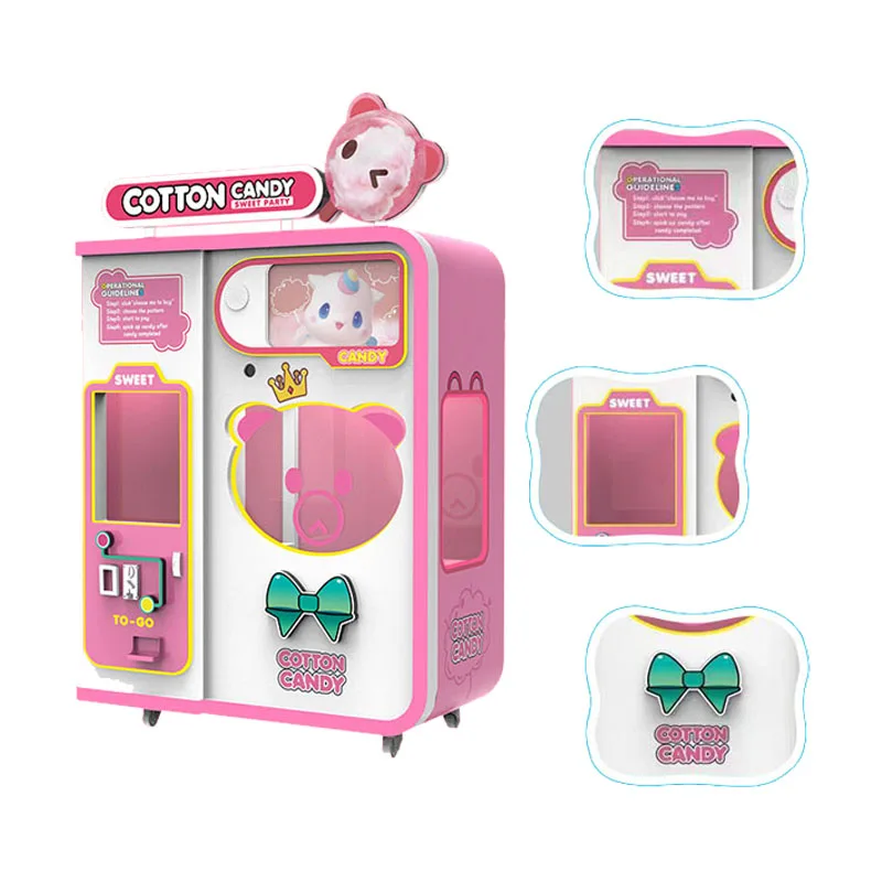 Máquina expendedora de hilo de - Candy Floss Machine Commercial reseña y precio