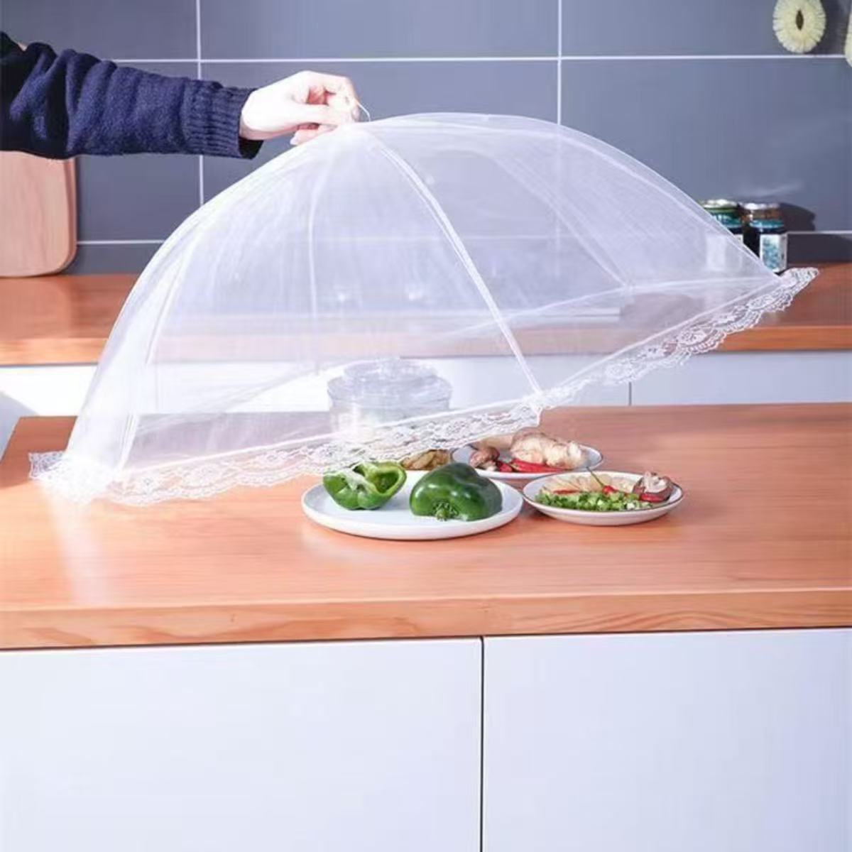 Cubierta de malla plegable lav - Commercial Kitchen Tables reseña y precio