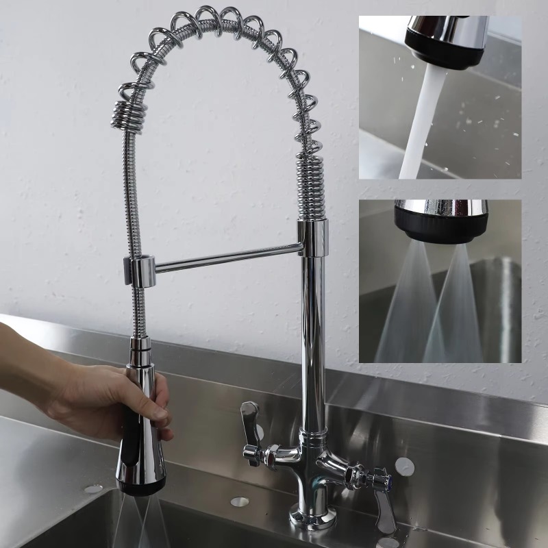 Grifo de cocina comercial/domé - Commercial Quality Kitchen Faucet reseña y precio