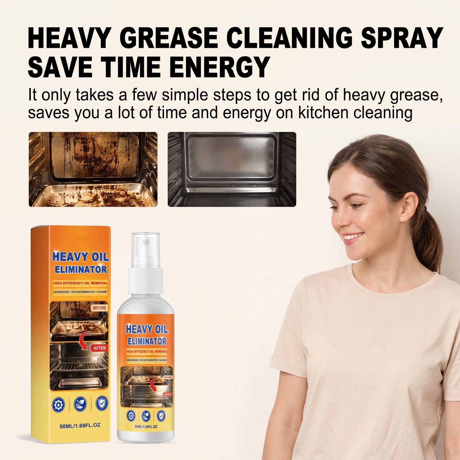 Spray Limpiador de Grasa para  - Commercial Kitchen Hood reseña y precio