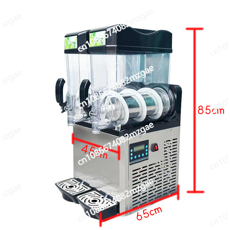 Máquina de Smoothies de 2 Tanq - Slushy Machine reseña y precio